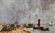 Eugene Boudin Seehafen oil painting on canvas